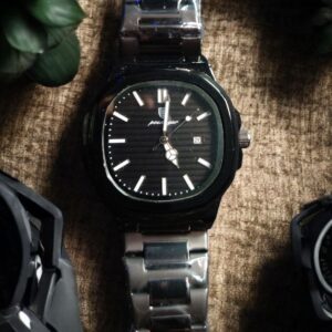 Poedagar 613 Black Steel – Business Class Elegance