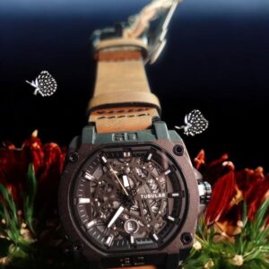 Tubular 3888 Skeleton Brown – Time in Motion